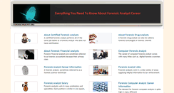 Desktop Screenshot of forensicanalyst.org