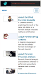 Mobile Screenshot of forensicanalyst.org